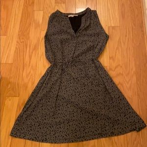 Loft tie waist dress